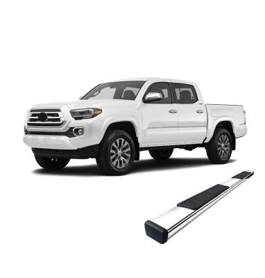 Black Horse Off Road - E | Summit Running Boards | Stainless Steel | Double Cab - Image 4