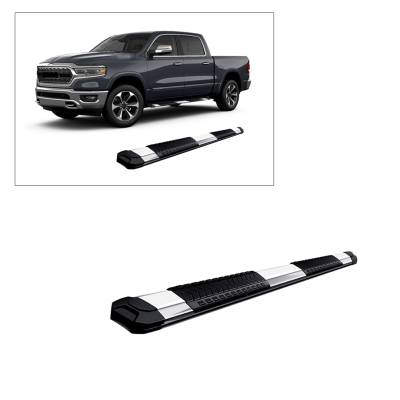E | Summit Running Boards | Stainless Steel | Double Cab