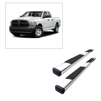 E | Summit Running Boards | Stainless Steel | Quad Cab | SU-DO0276SS 