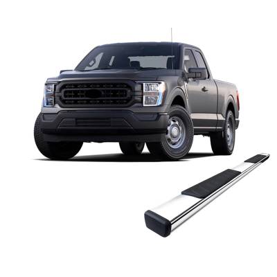Black Horse Off Road - E | Summit Running Boards | Stainless Steel | Super Cab |   SU-FO0279SS - Image 6
