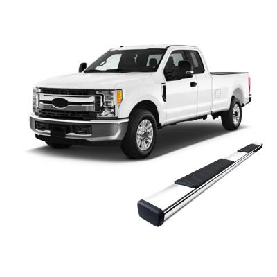 Black Horse Off Road - E | Summit Running Boards | Stainless Steel | Super Cab |   SU-FO0279SS - Image 9