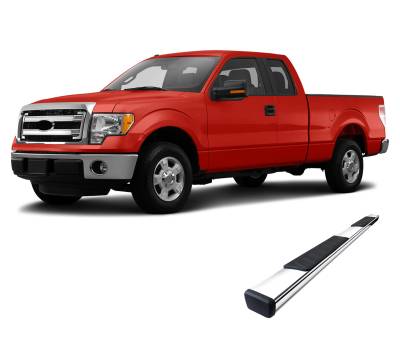 Black Horse Off Road - E | Summit Running Boards | Stainless | SU-FO0176SS - Image 3