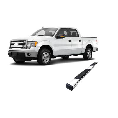 Black Horse Off Road - E | Summit Running Boards | Stainless | SU-FO0186SS - Image 4