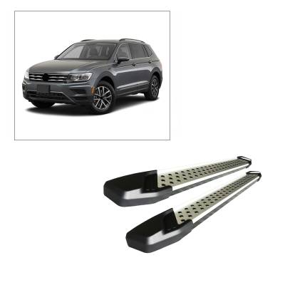 Products - Black Horse Off Road - E | Vortex Running Boards | Black | VO-W1069