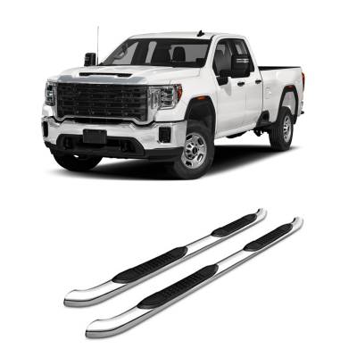 Black Horse Off Road - F | 3in Side Steps | Stainless Steel - Image 2