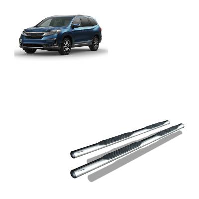 Black Horse Off Road - F | 4in Side Steps | Stainless Steel | 9H1403SSOV - Image 1