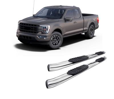 Black Horse Off Road - F | Extreme Side Steps | Stainless Steel | Super Cab |   9BFRSBSS5OV-BN - Image 2