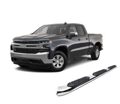 Black Horse Off Road - F | Extreme Wheel to Wheel Side Steps | Stainless Steel | GMSS-NL-19 - Image 3