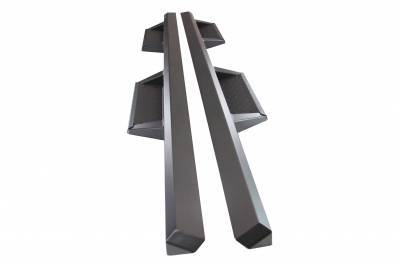 Black Horse Off Road - F | Impact Heavy Duty Drop Side Steps | Black | IM-GMCACC - Image 26