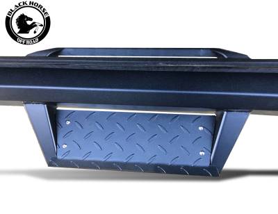 Black Horse Off Road - F | Impact Heavy Duty Drop Side Steps | Black |   IM-TOTUCM - Image 17