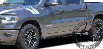 Black Horse Off Road - F | Impact Heavy Duty Drop Side Steps | Black | IM-DORAQC-19 - Image 11