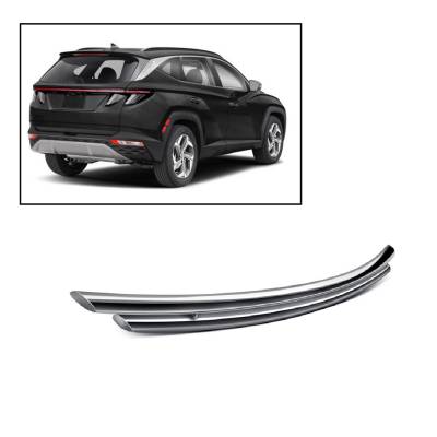 G | Rear Bumper Guard | Stainless Steel | Double Layer