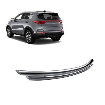 Black Horse Off Road - G | Rear Bumper Guard | Stainless Steel | Double Layer - Image 1