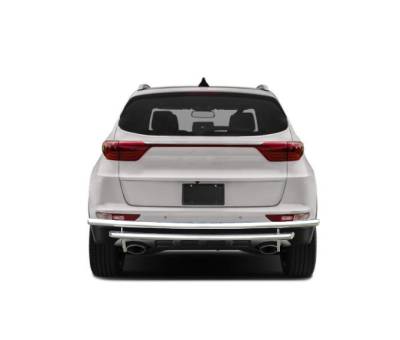 Black Horse Off Road - G | Rear Bumper Guard | Stainless Steel | Double Layer - Image 2