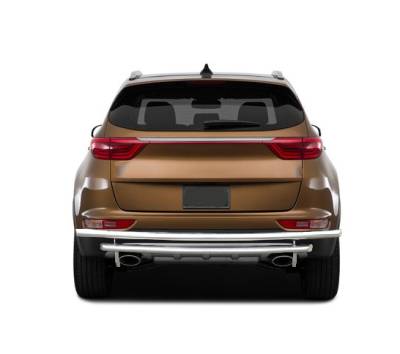 Black Horse Off Road - G | Rear Bumper Guard | Stainless Steel | Double Layer - Image 4