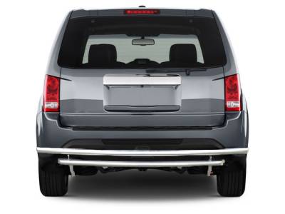 Black Horse Off Road - G | Rear Bumper Guard | Stainless Steel | Double Layer - Image 4