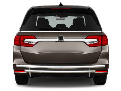Black Horse Off Road - G | Rear Bumper Guard | Stainless Steel | Double Layer | CRDL-HOH704S - Image 4
