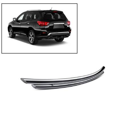 Black Horse Off Road - G | Rear Bumper Guard | Stainless Steel | Double Layer | CRDL-NIN201S