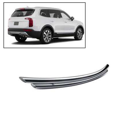 G | Rear Bumper Guard | Stainless Steel | Double Layer |   CRDL-KIK301S