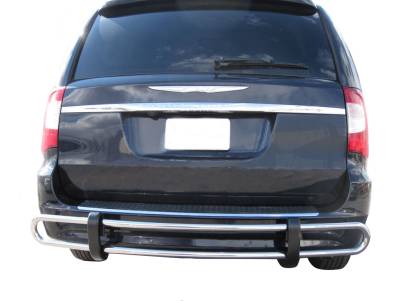 Black Horse Off Road - G | Rear Bumper Guard | Stainless Steel | Double Tube - Image 3