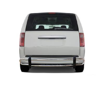Black Horse Off Road - G | Rear Bumper Guard | Stainless Steel | Double Tube - Image 5