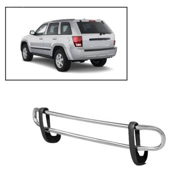 Black Horse Off Road - G | Rear Bumper Guard | Stainless Steel | Double Tube