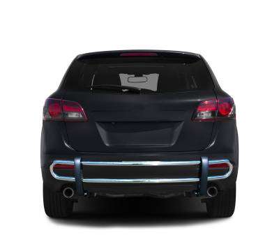 Black Horse Off Road - G | Rear Bumper Guard | Stainless Steel | Double Tube - Image 2