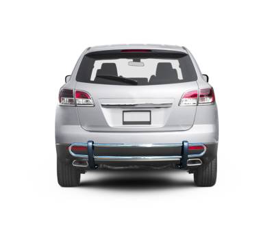 Black Horse Off Road - G | Rear Bumper Guard | Stainless Steel | Double Tube - Image 5