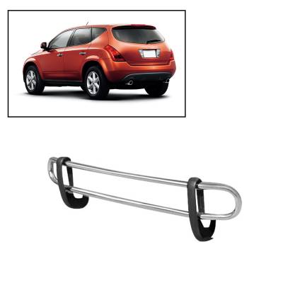 Black Horse Off Road - G | Rear Bumper Guard | Stainless Steel | Double Tube - Image 1