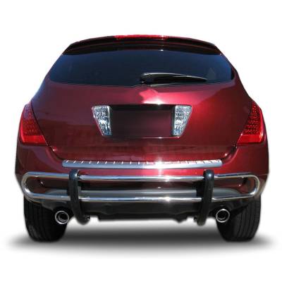 Black Horse Off Road - G | Rear Bumper Guard | Stainless Steel | Double Tube - Image 2