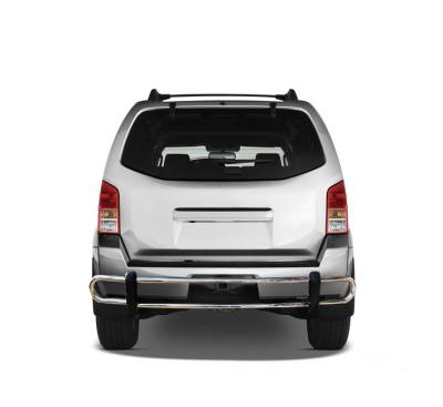 Black Horse Off Road - G | Rear Bumper Guard | Stainless Steel | Double Tube | 8D110316SS - Image 2