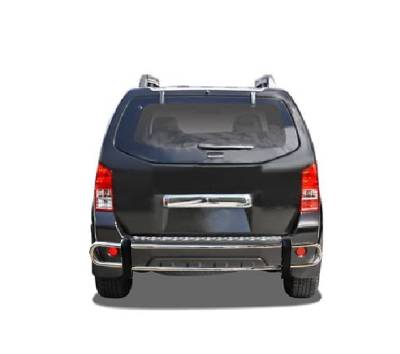 Black Horse Off Road - G | Rear Bumper Guard | Stainless Steel | Double Tube | 8D110316SS - Image 4