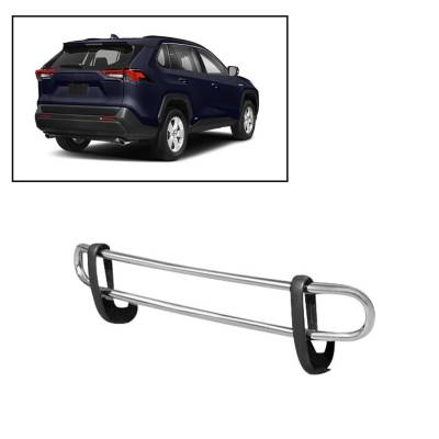 G | Rear Bumper Guard | Stainless Steel | Double Tube | 8D93947SS