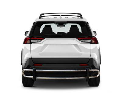 Black Horse Off Road - G | Rear Bumper Guard | Stainless Steel | Double Tube | 8D93947SS - Image 2