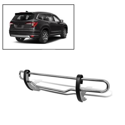 G | Rear Bumper Guard | Stainless Steel | Double Tube | 8HO6SS