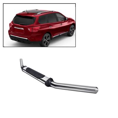 G | Rear Bumper Guard | Stainless Steel | Single Tube With Pad