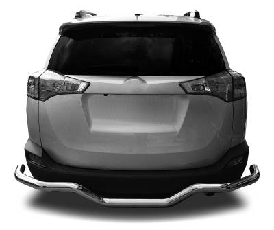 Black Horse Off Road - G | Rear Bumper Guard | Stainless Steel | Single Tube | 8D093945SS-S - Image 2