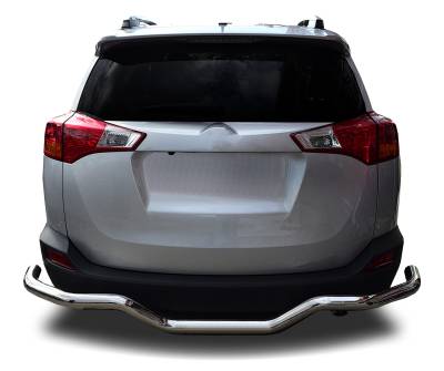 Black Horse Off Road - G | Rear Bumper Guard | Stainless Steel | Single Tube | 8D093945SS-S - Image 3