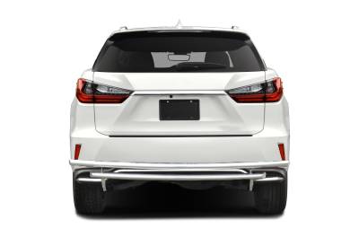 Black Horse Off Road - G | Rear Bumper Guard | Stainless Steel | 8D091020SS-DL - Image 2