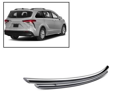 G | Rear Bumper Guard | Stainless | Double Layer | CRDL-TOT701S