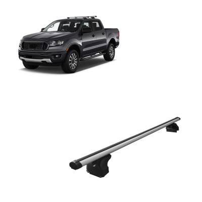 M | Traveler Cross Bar | Silver | 52in | Complete Roof Rack System |   TR-52SI