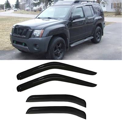 Black Horse Off Road - O | Rain Guards | Color: Smoke | Tape On | 141505 - Image 1