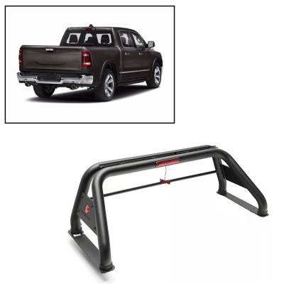 J | Classic Roll Bar | Black | Flat Base | RB002BK