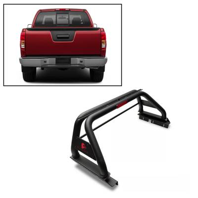 J | Classic Roll Bar | Black | Tonneau Cover Compatible | RB007BK