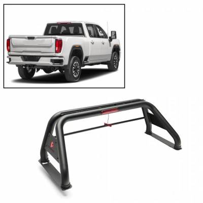 J | Classic Roll Bar | Black | Compatible With Most 1/2 Ton Trucks | RB001BK