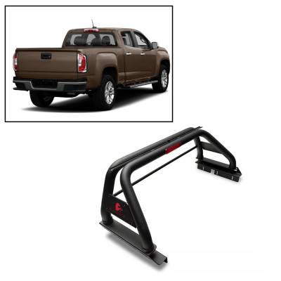 J | Classic Roll Bar | Black | Tonneau Cover Compatible | RB005BK