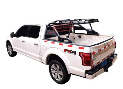 Black Horse Off Road - J | Warrior Roll Bar | Compatible With Most 1/2  and 3/4 Ton Pick Up Beds |  WRB-001BK - Image 5