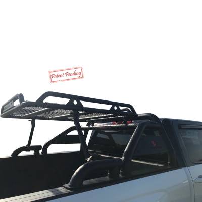 Black Horse Off Road - J | Warrior Roll Bar | Compatible With Most 1/2  and 3/4 Ton Pick Up Beds |  WRB-001BK - Image 12