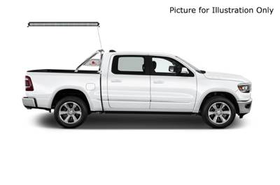 Black Horse Off Road - J | Classic Roll Bar Kit | Stainless Steel | 40in LED Light Bar | RB001SS-KIT - Image 5
