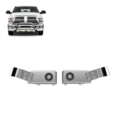 Front End Protection - Bull Bars - Black Horse Off Road - A  | Sensors | Stainless Steel | BPS04S